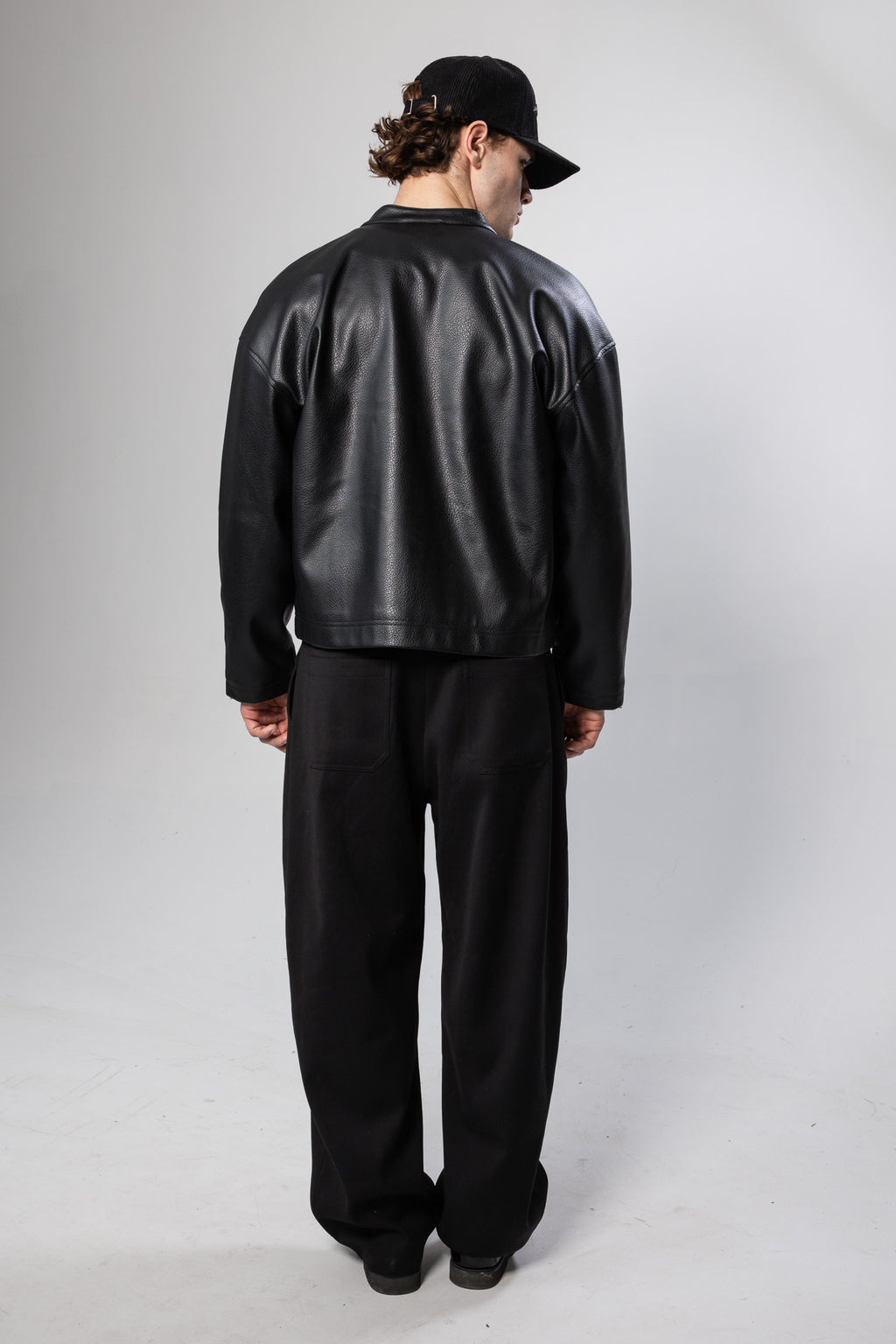 Monochrome Leather Jacket