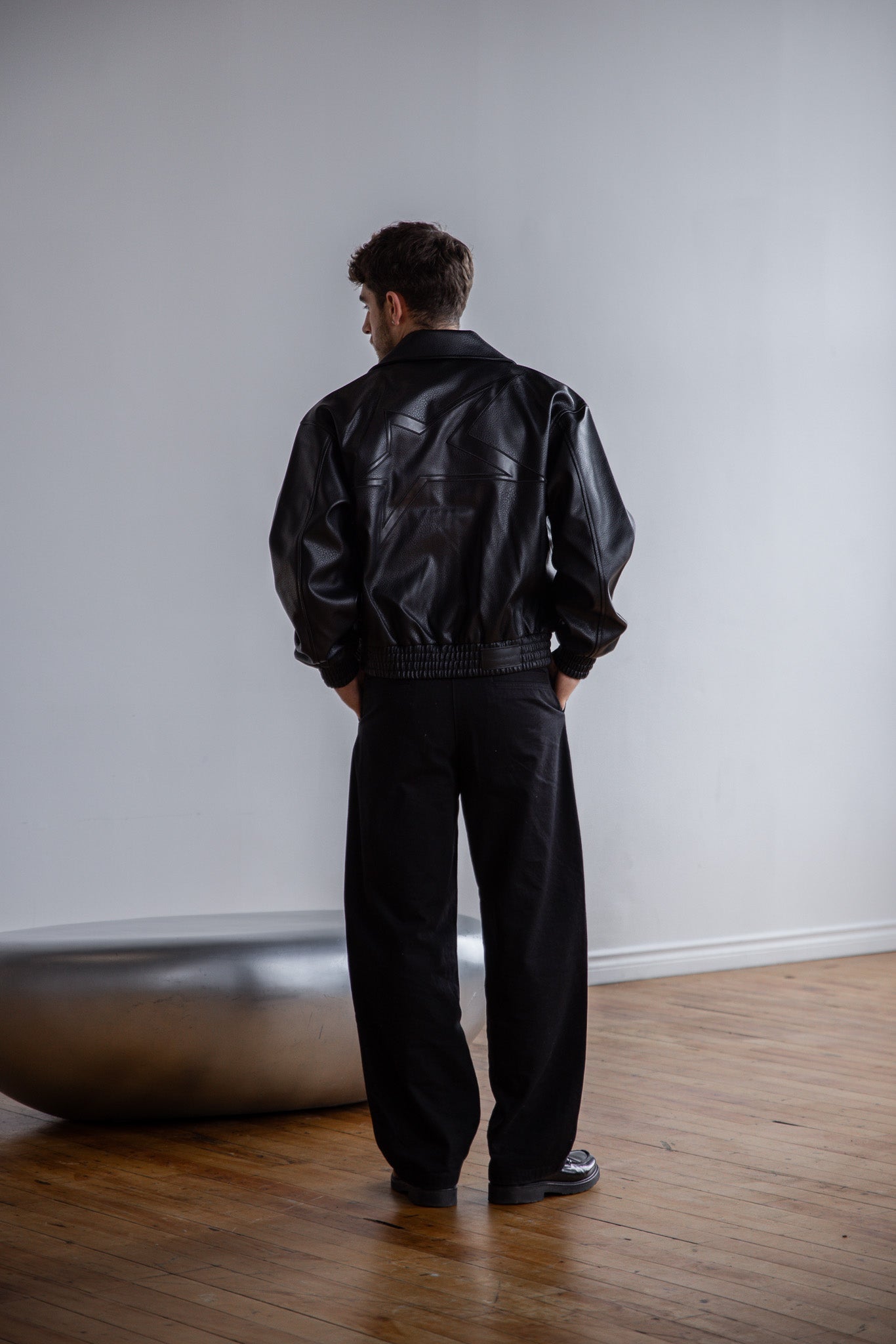 Triple Black Leather Jacket