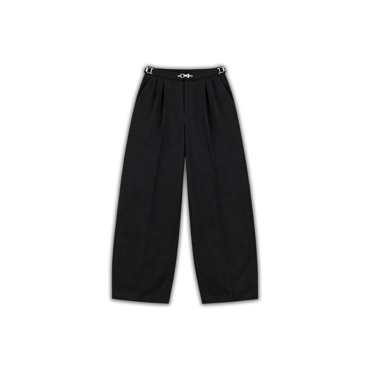 Monochrome Pleated Pants